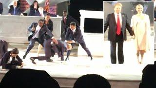 President Trump Gets Stabbed To Death In Modern Day Version Of Julius Caesar