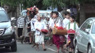 Bali Joyful Barong in the streets of Ubud Ngelawang with Galungan #1 by Hans & Fifi