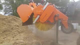 Padagas tractor sweeping machine road industry sweeper tractor sweeper