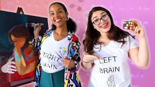 LEFT Brain vs RIGHT Brain  Smile Squad Comedy