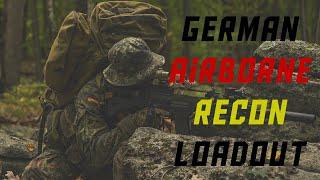 German Airborne Reconnaissance Airsoft Loadout Luftlandeaufklarungskompanie 260 Impression Kit G36