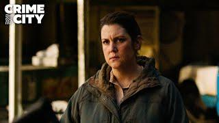 Kathleen Finds a Large Crater Underground  The Last of Us Melanie Lynskey