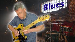 Monster Mike Blues In E  Guitar Solo Over Blues Backing Track