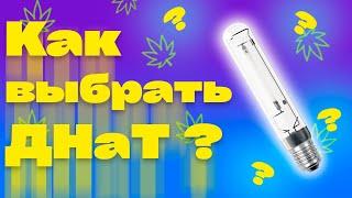 КАК ВЫБРАТЬ ЛАМПУ ДНАТ ? ПОД КАКОЙ ГРОУБОКС ВЫБРАТЬ ДНаТ РАЗЛИЧИЕ ЛАМПЫ ДНаТ Dr Grow