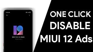 Disable MIUI 12 Ads   How To Disable MIUI 12 Ads ?  Stop Mi Ads   Disable Xiaomi ADs 