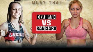 Lucy Deadman Vs Iris Ranciaro - Destiny Muay Thai 13