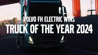 Volvo Trucks – Volvo FH Electric wins “Truck of the Year 2024”