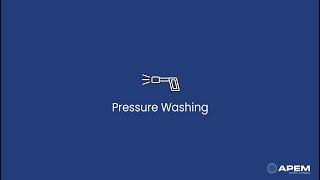 How to protect your HMI against daily cleaning with a pressure washer?  APEM