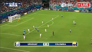  LIVE  Uruguay Vs Colombia  Semi-Finals Copa America 2024  Uruguay vs Kolombia Nunez Starter