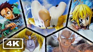 Jump Force - All New Characters Ultimates & Transformations 4K 60FPS