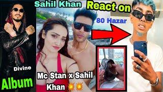 Sahil Khan Share On Mc Stan 80 Hazar Ke Shoes mc stan memes  Divine New Upcoming Album - Friday ?