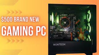 Building A $500 AMD Gaming PC using new parts in 2024 