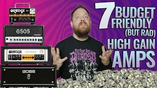 7 Budget Friendly But Rad High Gain Amps