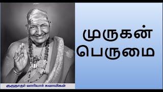 முருகன் பெருமை  திருமுருக கிருபானந்த வாரியார் சுவாமிகள்  Variyar swamigal speech on Murugan perumai