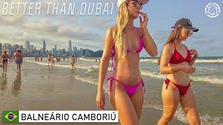  Balneário Camboriú BEACH  Better than Dubai  Southern Brazil 2022【 4K UHD 】