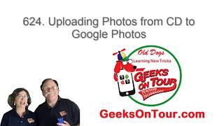 Upload to Google Photos from Picture CD - Tutorial Video 624