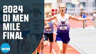 Mens Mile Final - 2024 NCAA indoor track and field championships