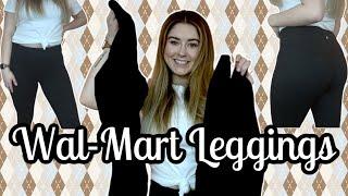 Reviewing Walmart Leggings Are They Squat Proof?  #walmarthaul