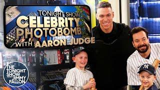 Aaron Judge and Jimmy Photobomb Yankees Fans at the MLB Store  The Tonight Show