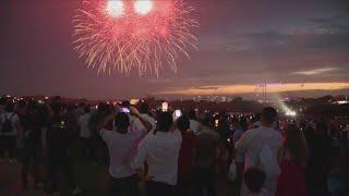 National Mall celebrates Independence Day with fireworks