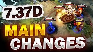 Dota 2 NEW 7.37d Patch - Main Changes