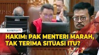 Hakim Cecar Saksi Mahkota Kasdi soal SYL Disebut Marah dengan Eks Sekjen Kementan Momon