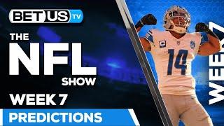 NFL Week 7 Predictions  Football Odds Picks and Best Bets