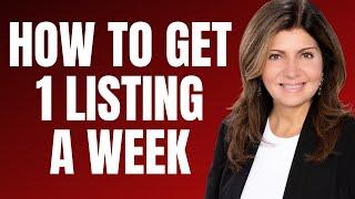 How To Get 1 Listing A Week Step-By-Step