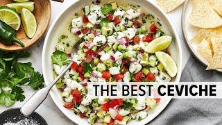 CEVICHE Super easy ceviche de pescado fish ceviche for summer