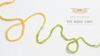 How To The Magic Knot Yarn Join  Easy Tutorial by Hopeful Honey