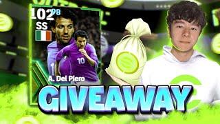  1000 FREE Coins Giveaway  eFootball 2024 Mobile