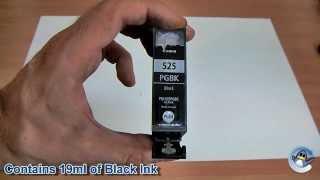 Inside Canon PGI-525PGBK Pigment Black Ink Cartridge