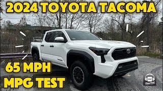 2024 Toyota Tacoma MPG Test Shocking Results at 65MPH