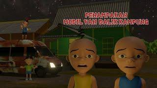 Upin Ipin Ketakutan Muncul Penampakan Hantu Mobil Van Balik Kampung