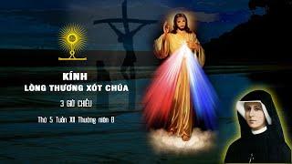 Giờ Kinh Lòng Thương xót Chúa 14h00 chiều Thứ 5  tuần XII Thường niên năm B