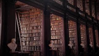 The Inheritance Games Dark Academia Library Music & Ambience with Rain Sounds for Reading & Studying