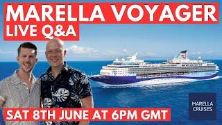 Live Q&A Marella Voyager Cruise - 8th of June @ 6pm UK1pm ET10am PT