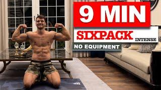 9 Min SHREDDED ABS  Sixpack Workout  ABS in 7 Days  velikaans