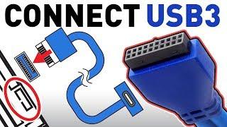 How to Connect the USB 3.0 Front Panel to Your Motherboard or USB 3.13.2