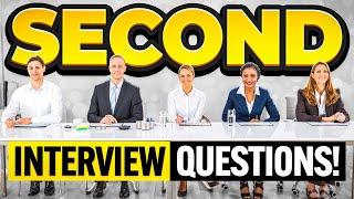 SECOND INTERVIEW QUESTIONS AND ANSWERS How to PASS a SECOND ROUND Job Interview