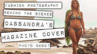 Fashion Photographer James Santiago - Magazine Bikini Shoot at El Matador with Cassandra