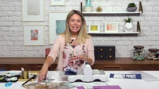 How to Create Drop-Ins Cards with Stephanie Barnard  Sizzix