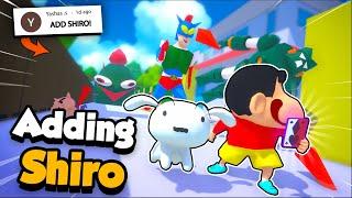 Adding Shiro And Heroes To My Shinchan 3D Open World Game