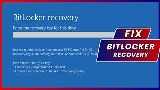 How to Bypass Bitlocker  BitLocker Unlock Without Password  Forgot BitLocker Password Recovery Key