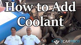 HOW TO CHECK AND ADD COOLANT TO YOUR CAR WITHOUT GETTING BURNED