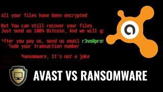 Avast vs new Ransomware=Disaster