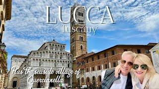 LUCCA & TUSCAN COAST TRAVEL VLOG  Spend a gorgeous spring day with us in Lucca & Quercianella