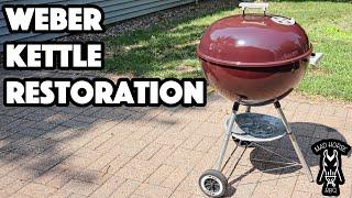 How To Restore A Weber Kettle  Weber Kettle Restoration