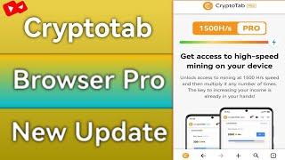 Cryptotab Browser Pro New Update 2022 - 2023  Tech_Seeker