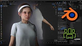 CCiC Blender Tools 1.4.0 - Outfit Adjustments with Replace Mesh